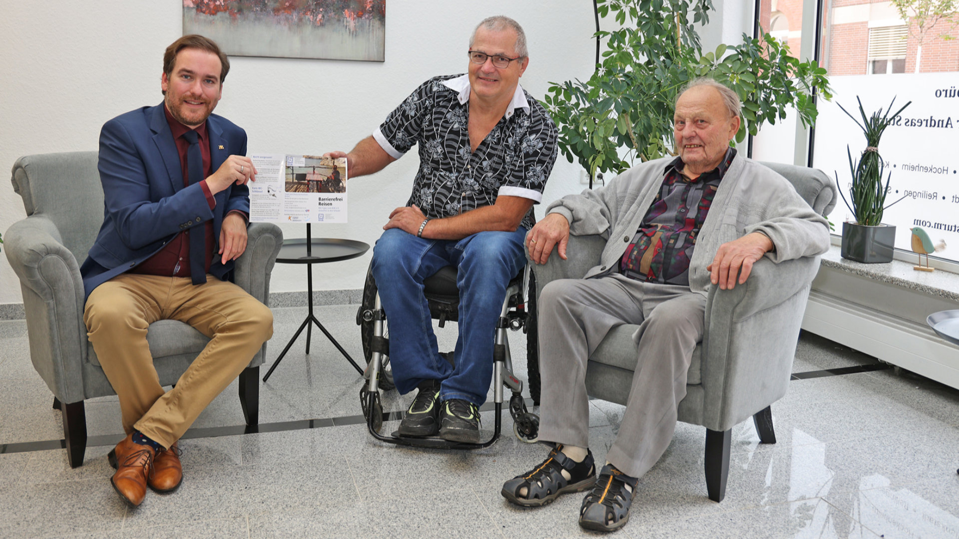 Mit dem Rollstuhl oder Rollator sicher ans Ziel